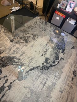 Glass table