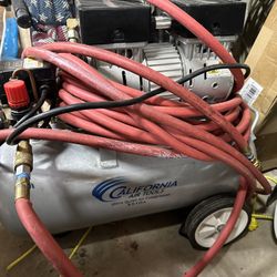 California Air Tools Portable 120 Psi Horizontal Quiet Air Compressor