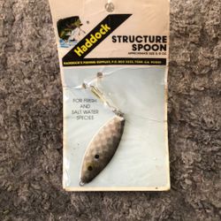 Vintage Haddock Structure Spoon Lure