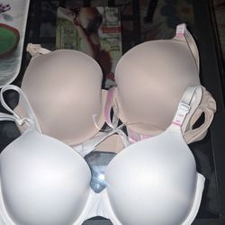 Victoria Secret New Bras White/ Beige Size 36C