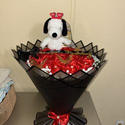 Eternal Roses / Rosas Eternas / Snoopy Bouquet / Flowers / Flores 