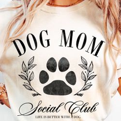 2XL White Comfort Colors Dog Mom T-Shirt Custom Made Never Worn/Brand New