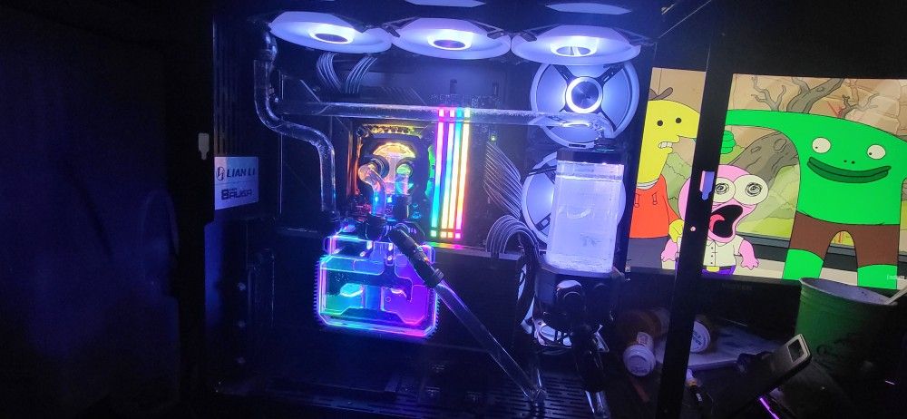 Gaming PC Custom Water Cooling 4080 i5 12600k