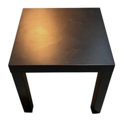 Black Side Table 