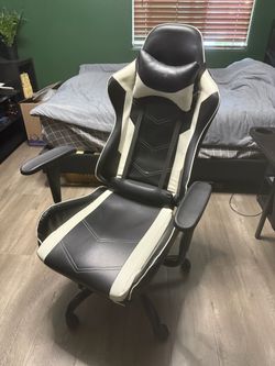 Black and White Gaming Chair