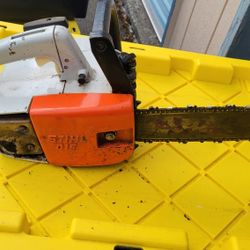 Collectible Stihl 015 Tophandle Climbing Saw