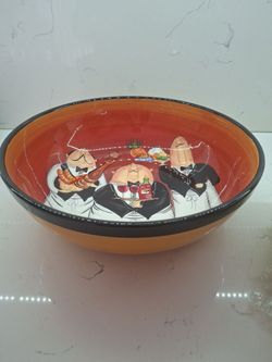 Pasta bowl set with large serving dish  NEW