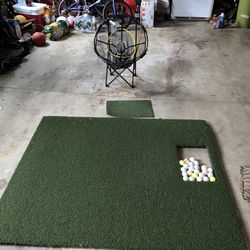 Chipping mat and net 