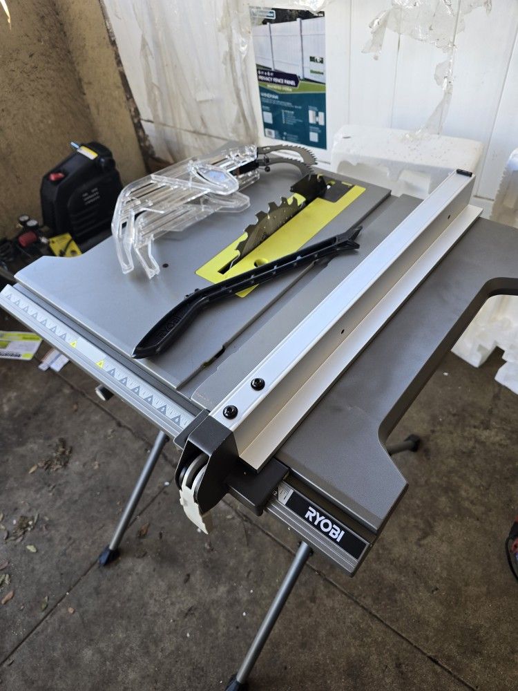 Ryobi Table Saw With Stand