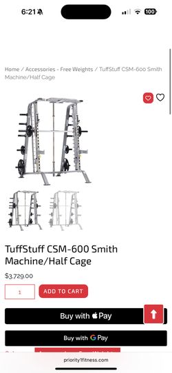 Tuff Stuff Smith Machine