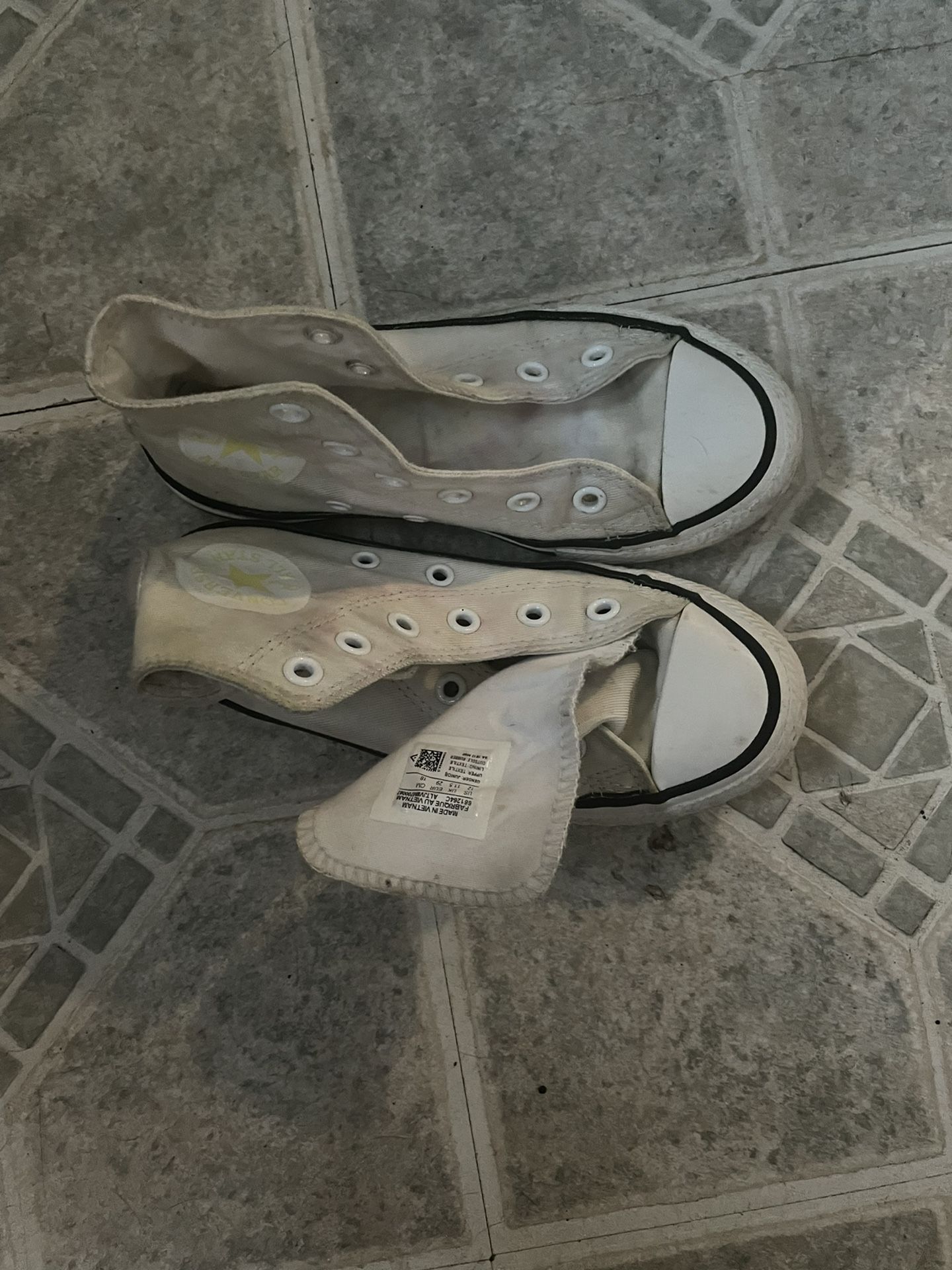 Converse size 12 in youth 