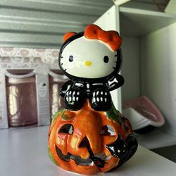 Hello Kitty Candle Holder (halloween Edition)