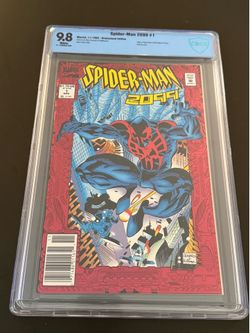 SPIDER-MAN 2099 #1 CBCS 9.8 White Pages, NEWSSTAND, First App. 1992 Marvel