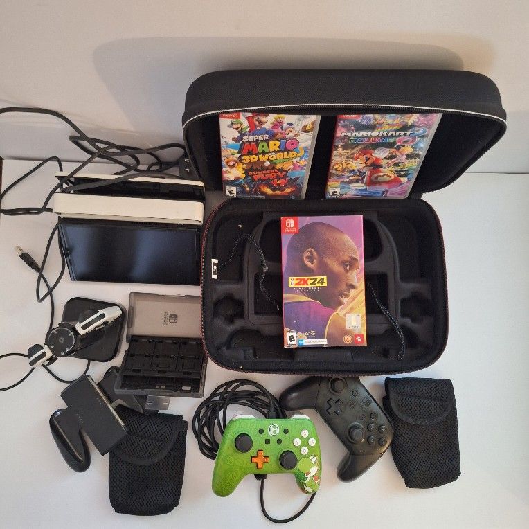 Nintendo Switch With Games, Case and Accessories!!!