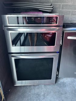 Kitchenaid build in oven w microwave and dishwasher-  works perfectly!