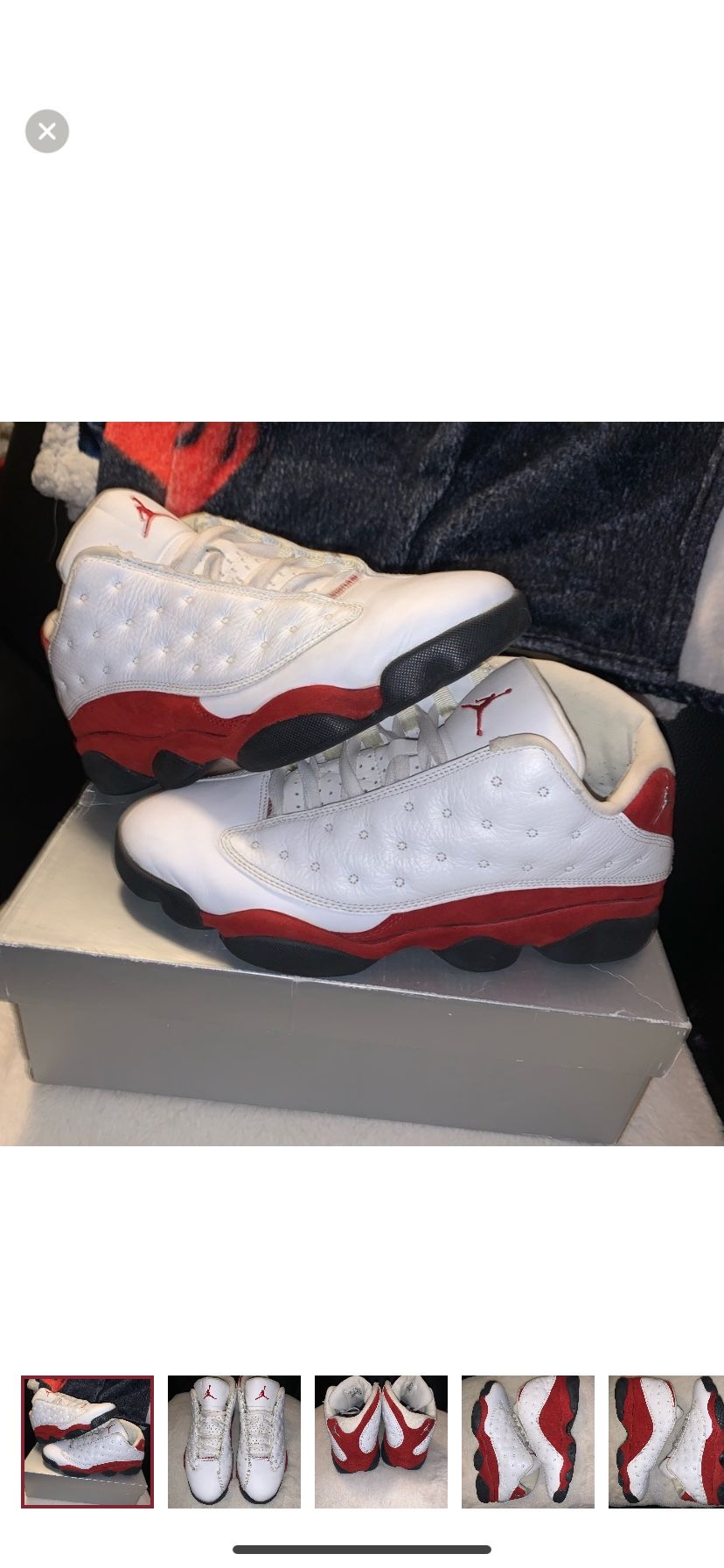 2005 Jordan Retro 13 Low “Cherry” Sneakers 