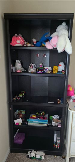 Black shelf