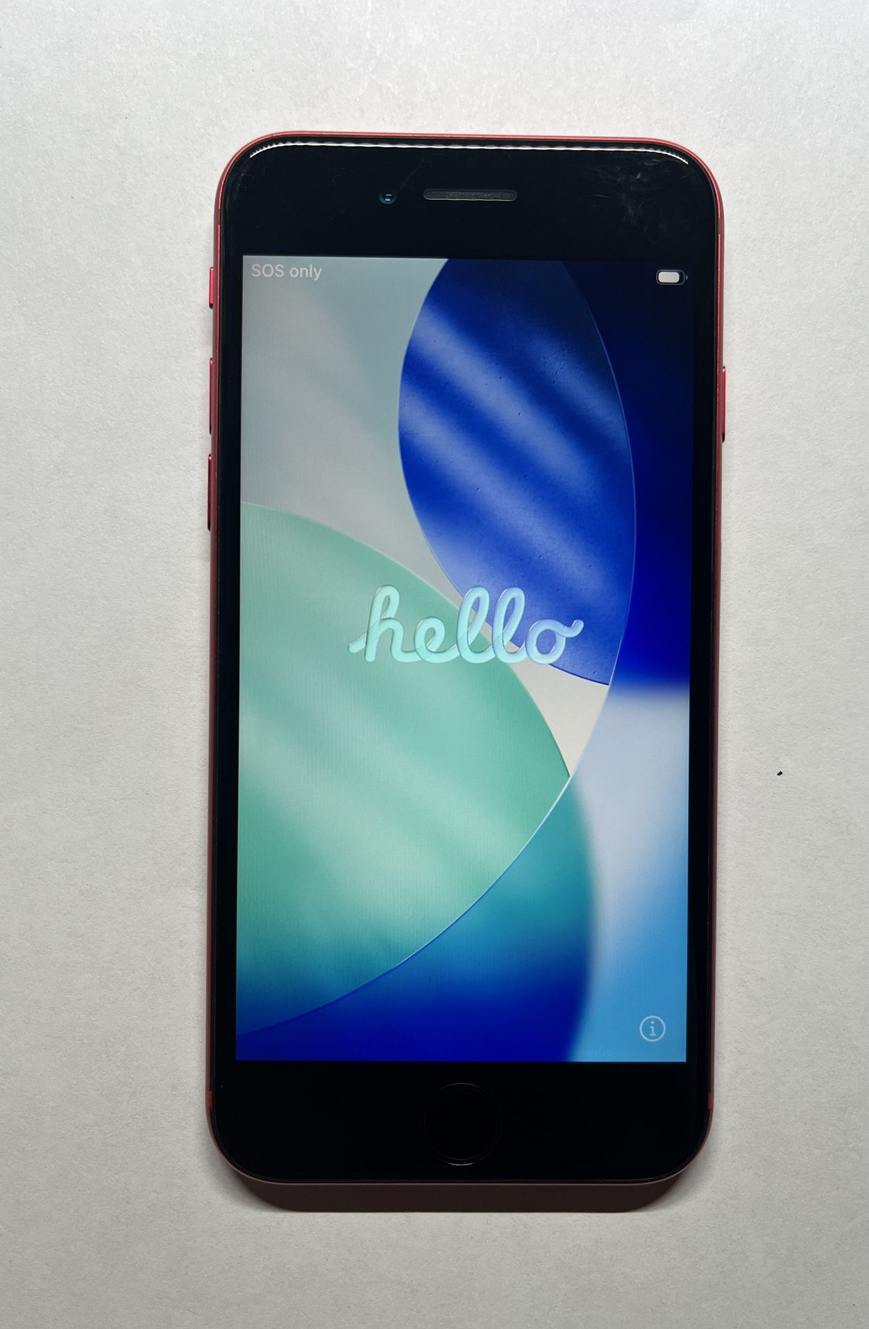 iPhone SE 2nd generation Red 64GB Unlocked Like New condition