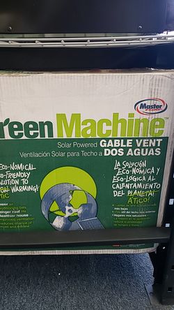 Master Green Machine Gable vent