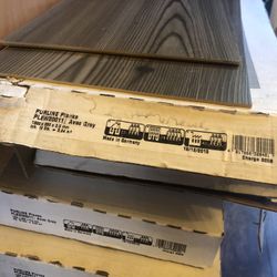 Purline Organic Flooring- Aves Grey