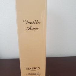 Vanilla Aura Eau De Parfum By Maison Asrar Gulf Orchid 100ml/3.4 fl oz Spray