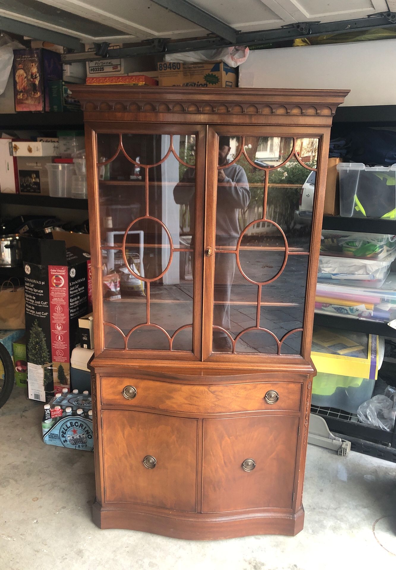 Antique china cabinet