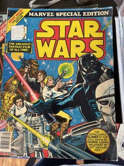 Vintage Star Wars #2 (1977) - Marvel Special Edition Comic - LARGE Treasury Book