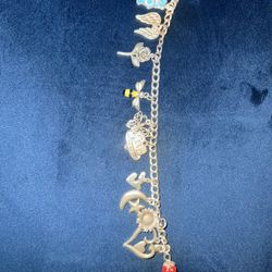 Pulsera De Pata Con 12 Charms 