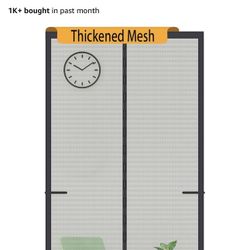 ODOCOVO 36” X 80” Heavy Duty Magnetic Screen Door  New In Packaging 