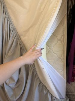 twin size mattress and topper