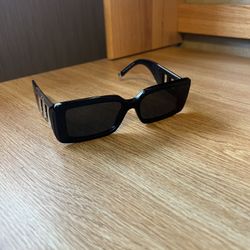 Tiffany & Co.  Black Acetate with Dark Gray Lenses 