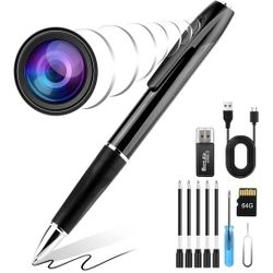 New Spy Camera Pen With Ink Refills And SD Card