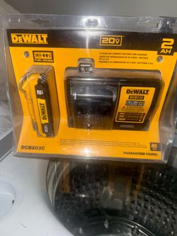Dewalt battery and charger