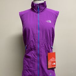 New! The North Face Summit Series Women’s Long Vest Size Medium Red # 002
