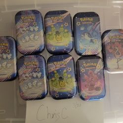 Pokemon Paldean Fates Mini Tins 