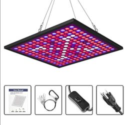 KINGBO 45W LED Plant Grow Light Full Spectrum Reflector 225 LEDs 6-Band