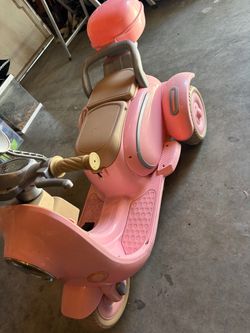 Little Girls Motocycle