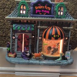 Lemax spooky town