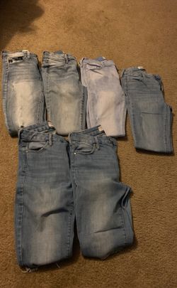 Woman pants size 25 brand pacsun Six pair $30 for all six