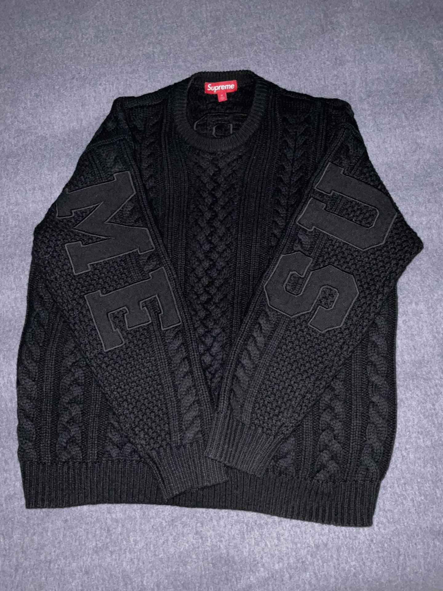 Supreme Embroidered Sweater