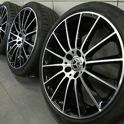 Mercedes-Benz Wheels AMG Rims CLK CLA CLS C250 C300 E300 E350 SI Rims GLA Rims C-Class E-Class S-Class Wheels 