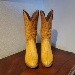 Lucchese Alligator Mens Cowboy Boots