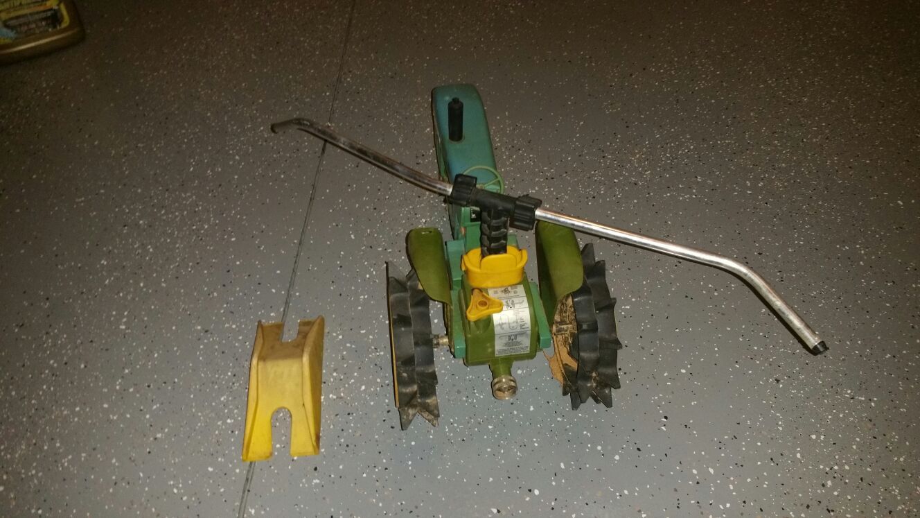 John Deere yard sprinkler