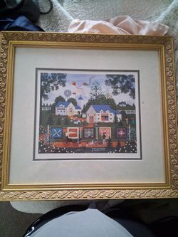 PATCHWORK SAMPLER LITHOGRAPH