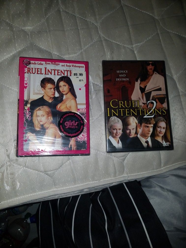 Cruel Intentions 1,2 Brand new And Sealed