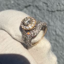 Ladies Diamond Eternity Ring Set 