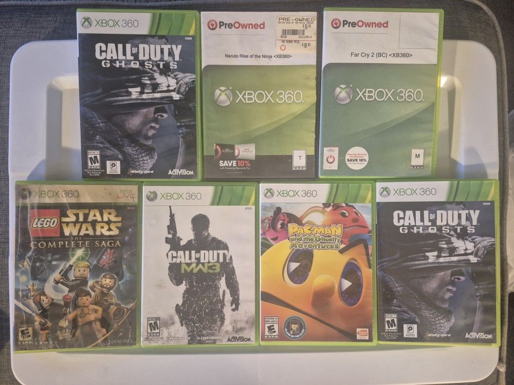 Xbox 360 Games $14 each or $12 for bundles larger than 2