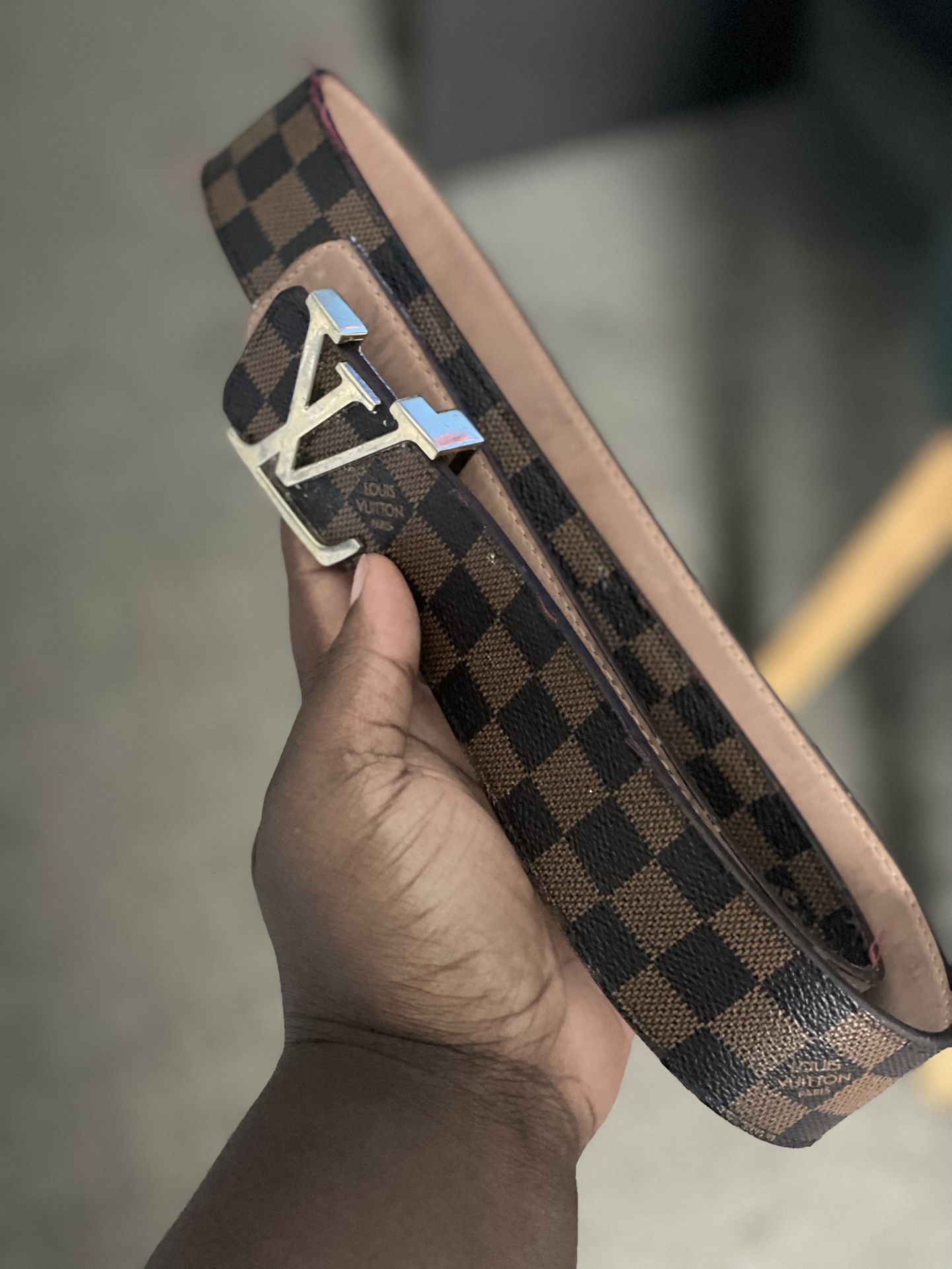 Louis Vuitton belt 250 brown/black