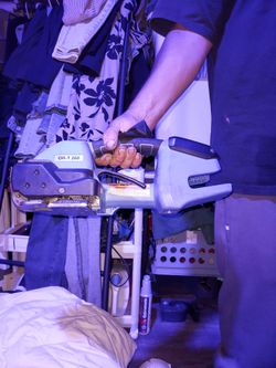 Ort-260 Battery strapping/ metal strapping tool used