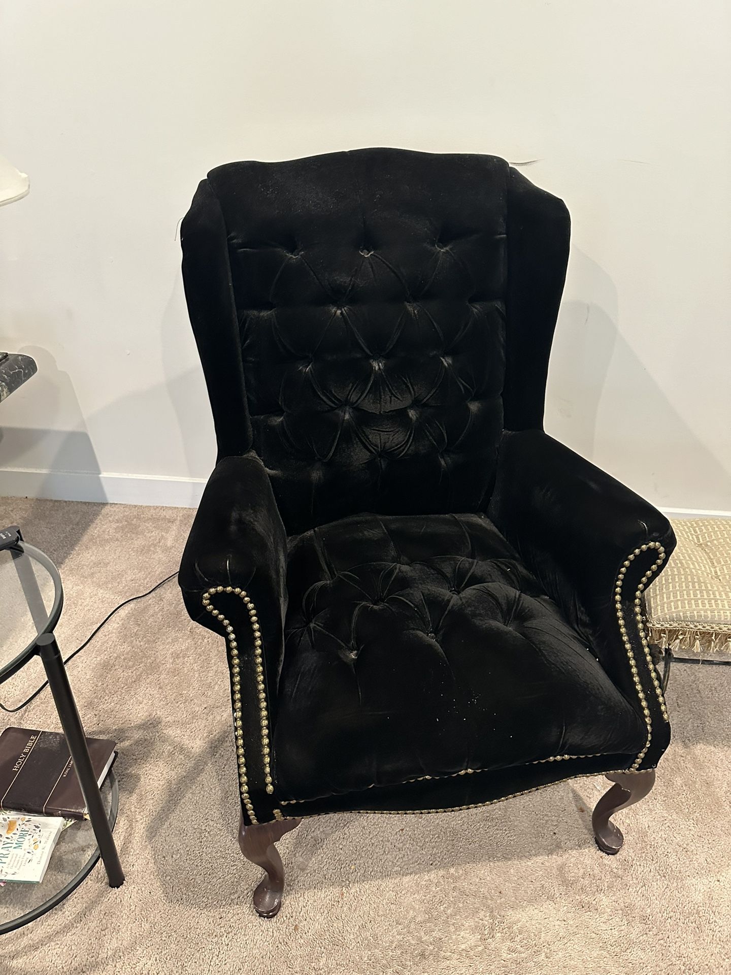 Black Suede Seater Set